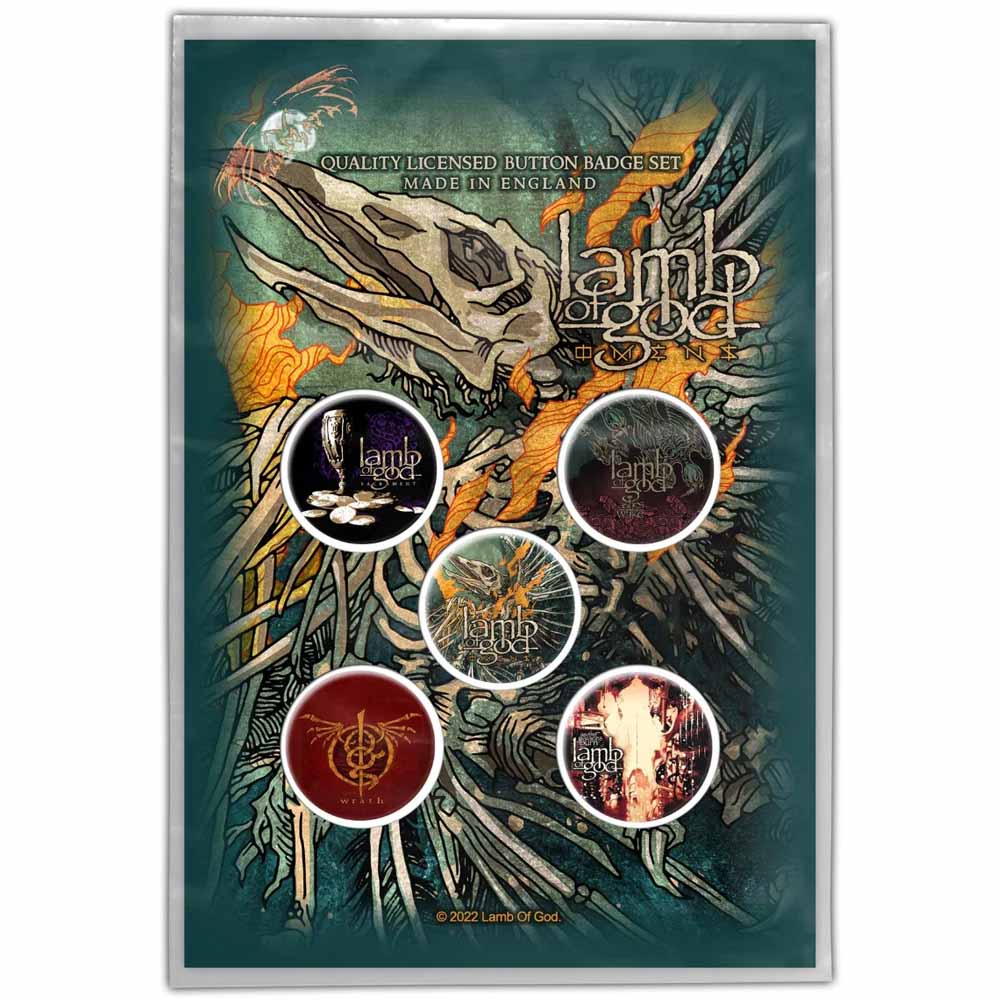 LAMB OF GOD - OMENS / 5個セット